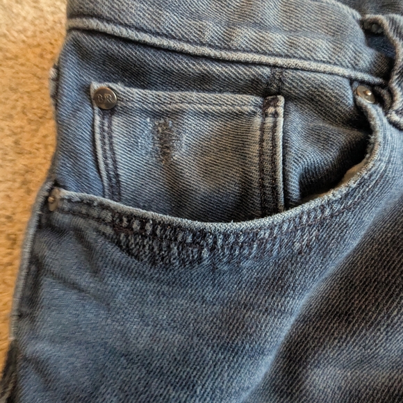 Banana Republic Traveler 33x32 Slim Distressed Style Jeans - Picture 4 of 8